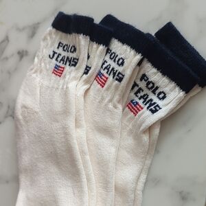 Apollo Jeans Men's Cream and Black Casual Socks